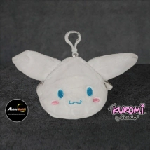 PELUCHE MONEDERO KUROMI #10 (11X9CM APROX) (P1157)
