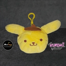 PELUCHE MONEDERO KUROMI #11 (11X10CM APROX) (P1158)