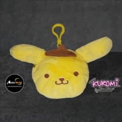 PELUCHE MONEDERO KUROMI #11 (11X10CM APROX) (P1158)