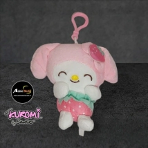 PELUCHE LLAVERO - KITTY-KUROMI #17 (13CM APROX) (P1160)