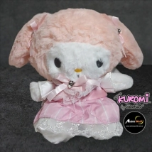 PELUCHE KUROMI CON VESTIDO IMPORTADO #5 (22CM APROX) (P1184)