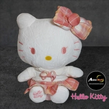 PELUCHE HELLO KITTY CON VESTIDO #1 (26CM APROX) (P1190)