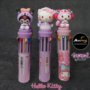 LAPICERA KITTY-KUROMI (10 COLORES EN UNO) (A0516)