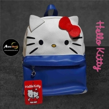 MOCHILA MINI IMPORTADO HELLO KITTY #1 ECOCUERO (28X24CM APROX) (M0059)