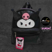 MOCHILA MINI IMPORTADO KUROMI #1 ECOCUERO (28X24CM APROX) (M0060)