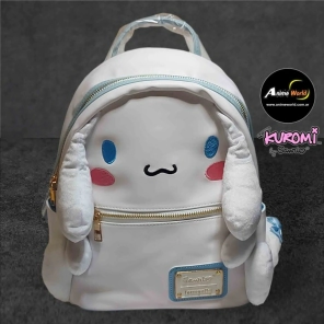 MOCHILA MINI IMPORTADO KUROMI CINNAMOROLL #1 ECOCUERO (28X24CM APROX) (M0061)