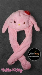 GORRO PELUCHE LEVANTA OREJAS KITTY-KUROMI #9 (60CM APROX) (P1205)