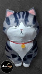 PELUCHE GATO EMPERADOR DE LA SUERTE #1 (52CM APROX) (P1208)