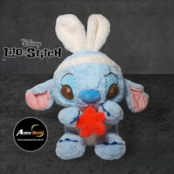 PELUCHE STITCH IMPORTADO STITCH CHICO CON OREJAS DE CONEJO (37CM APROX) (P1231)