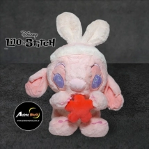 PELUCHE STITCH IMPORTADO ANGEL CHICO CON OREJAS DE CONEJO (36CM APROX) (P1232)