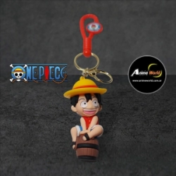 LLAVERO GOMA- ONE PIECE #8 (N0574)