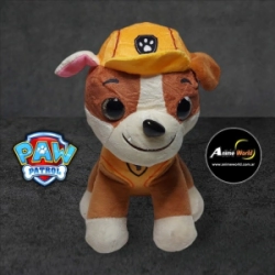 PELUCHE PAW PATROL - BEBE RUBBLE (24CM APROX) (P1268)