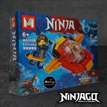 BLOQUE GENERICO + MG395B NINJAGO 4EN1 (22x16CM) (L0759)