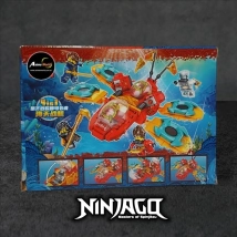BLOQUE GENERICO + MG395D NINJAGO 4EN1 (22x16CM) (L0761)