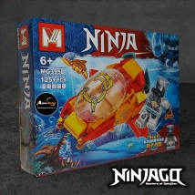 BLOQUE GENERICO + MG395D NINJAGO 4EN1 (22x16CM) (L0761)
