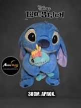 PELUCHE STITCH - CON SCRUMP STITCH #1 (38CM APROX) (P1287)