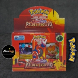 CARTAS POKEMON 2 MAZOS PK72 PALDEA EVOLVED #1 (50 CARTAS + 2 ESPECIALES) (A0549)