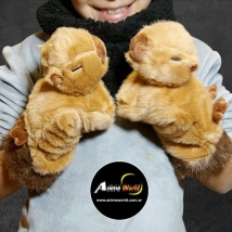 CARPINCHO-CAPIBARA GUANTE IZQUIERDO Y DERECHO IMPORTADO (25x16CM APROX) (P1303)