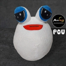 PELUCHE POU BLANCO (20CM APROX) (P1320)