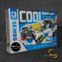 BLOQUE GENERICO SEMBO714308 COOLTEAM MECHANICAL CARS (27,5x19,5CM) (L0782)