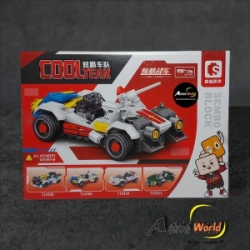 BLOQUE GENERICO SEMBO714309 COOLTEAM MECHANICAL CARS (27,5x19,5CM) (L0783)