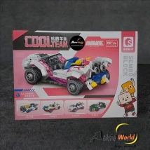 BLOQUE GENERICO SEMBO714310 COOLTEAM MECHANICAL CARS (27,5x19,5CM) (L0784)