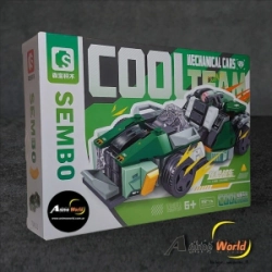 BLOQUE GENERICO SEMBO714311 COOLTEAM MECHANICAL CARS (27,5x19,5CM) (L0785)
