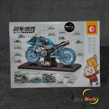 BLOQUE GENERICO SEMBO714532 BKMOTO FAMOUS CAR (30x22CM) (L0794)