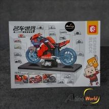 BLOQUE GENERICO SEMBO714533 BKMOTO FAMOUS CAR (30x22CM) (L0795)