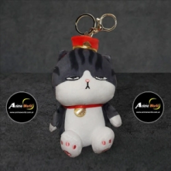 PELUCHE LLAVERO PREMIUM - GATO EMPERADOR #1 (14CM APROX) (P1341)