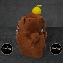 PELUCHE LLAVERO PREMIUM - CARPINCHO-CAPIBARA GLOBO #1 (15CM APROX) (P1347)