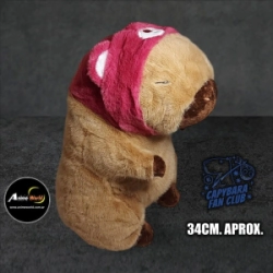 PELUCHE CARPINCHO-CAPIBARA DISFRAZ LOTSO MEDIANO (34CM APROX) (P1355)