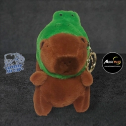 PELUCHE LLAVERO PREMIUM - CARPINCHO-CAPIBARA DISFRAZ #3 (15CM APROX) (P1372)