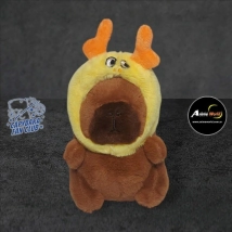 PELUCHE LLAVERO PREMIUM - CARPINCHO-CAPIBARA DISFRAZ #4 (15CM APROX) (P1373)