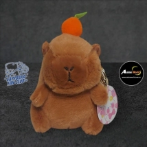 PELUCHE LLAVERO PREMIUM- CARPINCHO-CAPIBARA CON MUSICA #1 (15CM APROX) (P1376)