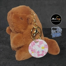 PELUCHE LLAVERO PREMIUM- CARPINCHO-CAPIBARA CUERDA COLA #1 (15CM APROX) (P1381)