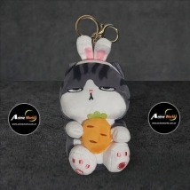 PELUCHE LLAVERO PREMIUM - GATO EMPERADOR #2 (14CM APROX) (P1384)