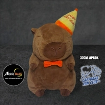 PELUCHE CARPINCHO-CAPIBARA CUMPLEA&Ntilde;OS IMPORTADO (37CM APROX) (P1385)