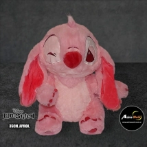 PELUCHE STITCH PREMIUM - ANGEL ROSA #1 (35CM APROX) (P1389)