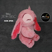 PELUCHE STITCH PREMIUM - ANGEL ROSA #1 (35CM APROX) (P1389)