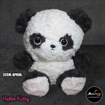 PELUCHE HELLO KITTY POCHACO DISFRAZADO PANDA IMPORTADO (32CM APROX) (P1394)