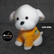 PELUCHE PERRO TACHI IMPORTADO #1 (32CM APROX) (P1396)