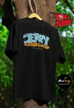 REMERA ALGODON IMPORTADO DOBLE ESTAMPA + TOM Y JERRY #2 (TALLA L) (R0998)