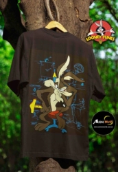 REMERA ALGODON IMPORTADO + COYOTE #2 (TALLA M) (R1017)