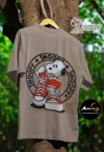 REMERA ALGODON IMPORTADO + SNOOPY #1 (TALLA L) (R1020)