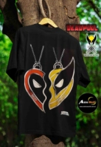 REMERA ALGODON IMPORTADO + DEADPOOL Y WOLVERINE #1 (TALLA M) (R1022)