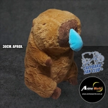 PELUCHE CARPINCHO-CAPIBARA RESFRIADO #1 (30CM APROX) (P1397)