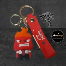 LLAVERO GOMA INTENSAMENTE FURIA (N0579)