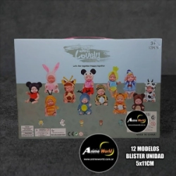 MU�ECA MINI BEBE DOLL LOVELLY MSP4 X UNIDAD (12 MODELOS) (BLISTER 5x11CM) (A0567)