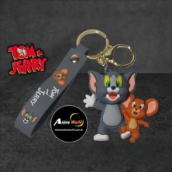 LLAVERO GOMA TOM Y JERRY #10 (N0587)